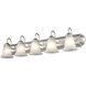 Compana 5 Light 36 inch Satin Nickel Bathroom Vanity Light Wall Light